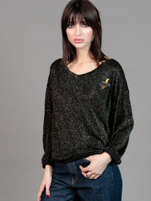 PULL  LUREX HEART