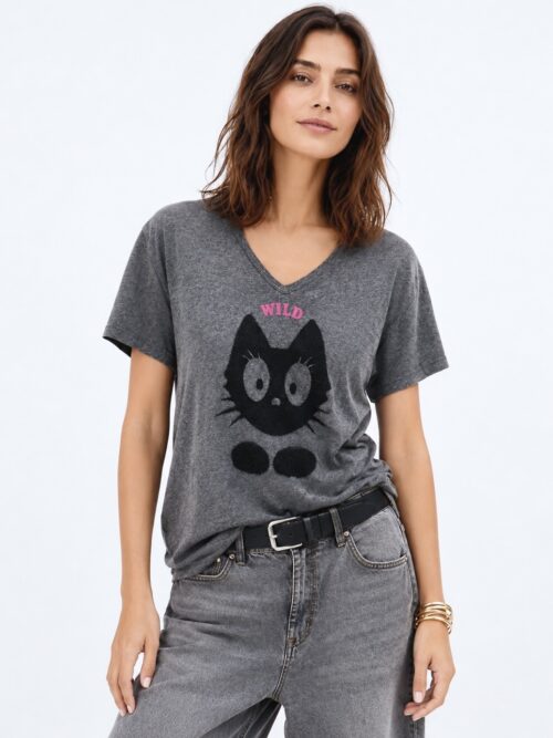 TEE SHIRT CAT